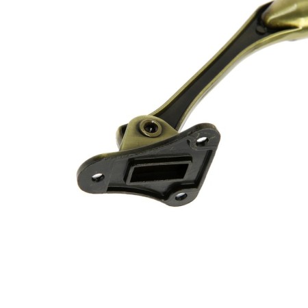 Door locker lock, "goat leg", bronze color-2