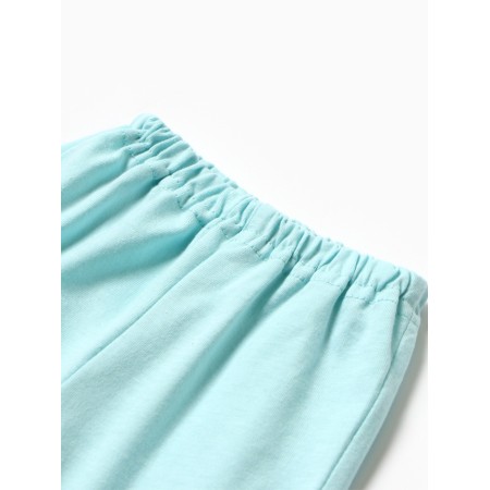 Sliders for a girl, mint color, height 68 cm-1