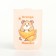 Cartholder on the button, the color of the orange