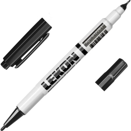 Construction marker Lekon Duo 12281, permanent, felt, bilateral, 0.5 - 1 mm-1
