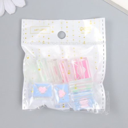 Busina Plastic "Summer breeze. Love letter" MIX 1.5x2.2x0.9 cm-3
