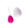Toyfa A-Toys Eggo Vibroyaitzo, remote control, silicone, pink-white color, 6 cm