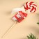 Lollice on the stick "bask together", taste: strawberries, 15 g.