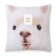 Decorative Ethel Pillow "Lama" 40x40 cm, Gabardin, 100% p/e