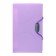 Elastic band A6, 12 departments, patterns, purple pastel