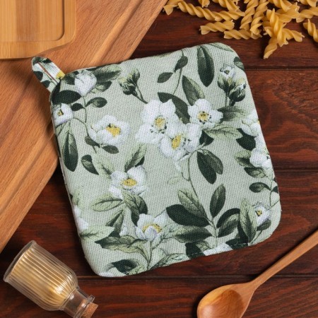 Dulyan Trusion Apple Flowers 19x19 cm, 100% cotton, moured 164 g/m2