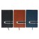 The diary is low, PVC cover, A5 format, 140 sheets in a cage, elastic band, with a handle, mix