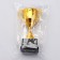 Cup 045, award figure, gold, plastic stand, 20 x 10.6 x 8 cm.