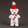 A toy of foam "Bear in a hat", 16 cm