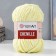 Yarn "Chenille" 100% micropoliester 90m/100g (561 yellow)