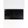 Electronic wall clock, calendar and thermometer, 47.5 x 25.3 cm, blue numbers 10.8 x 5.3 cm 10766