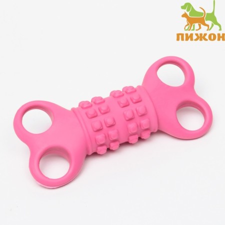 Chewing toy "best!", TPR, 12 cm, pink