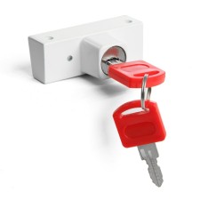 Castle blocking for plastic windows tundra 001ww, 2 keys, white