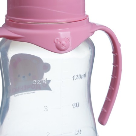 A bottle of feeding “Best daughter”, classic throat, 150 ml., 0 months, fitted, with handles-9