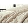 A set with a bedspread "Irma", size 160x220 cm, 50x70 cm, color milk