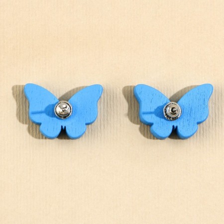 Earrings "Butterfly" 6x9 cm-3