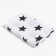 Diapers "baby I" stars, 70*120 cm, calico, cotton 100%