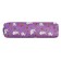 School Penal on the zipper Calligrata "Rabbits", lilac