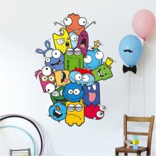 Sticker plastic interior color 
