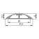 DKC CSP-F G, 2 m, 50x12 mm, light gray cable channel