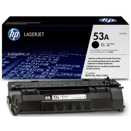 Toner Cartridge HP 53A Q7553A Black for HP LJ P2015 (3000-1