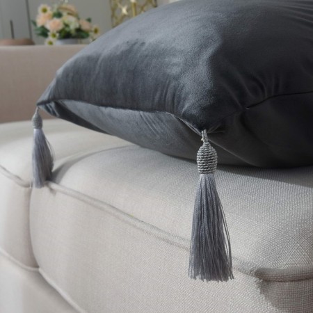 Pillowcase Sofi de Marko "Katherine", size 45x45 cm, color anthracite-1