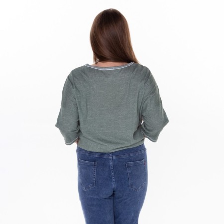 Female jeans, blue color, size 34 (50)-10