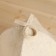 Bath Hat "Panama" White, Russian felt, 100% "our" wool, mix