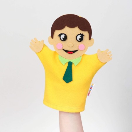 Finger Theater doll on the hand "Boy"-2