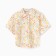 Рубашка для девочки KAFTAN "Цветы", р.34 (122-128), желтый