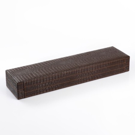 Set with skewers Gift "Elite-X" in a box from eco-leather No. 7-6