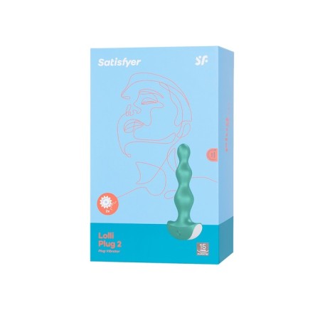Anal vibroe Satiffyer Lolli-Plug 2, green color-12