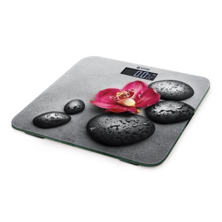 Floor Libra Vitek VT-8084 MC, electronic, up to 180 kg, glass, gray-1