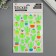 EVA sticker "Cacti/lamas" mix 25x14.5 cm