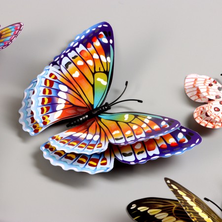 Set of interior stickers "butterflies", luminous-2