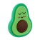 Figure eraser "Avocado with closed eyes" (barcode on a piece)