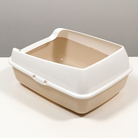 Cat tray without a mesh 50.5 x 39 x 23 cm, beige-2
