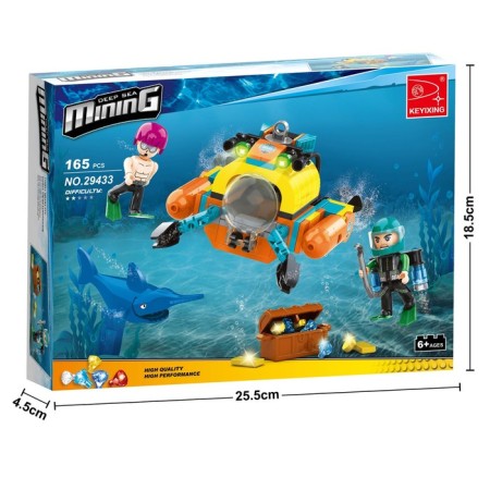 Constructor treasure hunters "Crab Lodka", 165 parts-2