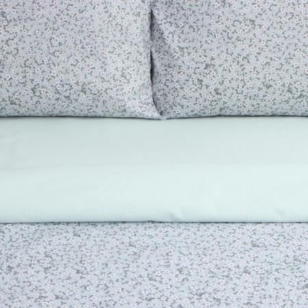 Bed linen Ethel Duet Small Flowers, 143x215 cm 2 pcs, 220x240 cm, 50x70 cm 2 pcs, Poplin-3