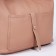 Luggage bag on lightning, 2 external pockets, pink color