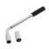 CLOS CLEAL MA-shaped telescopic tundra, square 1/2 ", heads 17/19/21/23 mm