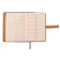 Organizer A5, with a knife, 100 sheets in a ruler, PVC cover, blue