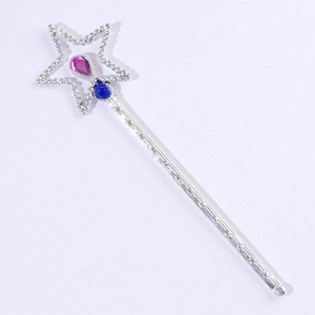 Gift set: colored strands, crown, wand "the most magic girl", 4 items-3