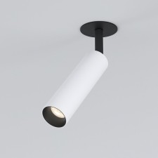 Lamp ceiling Elektrostandard, Diffe LED 8 W, 39x39x200 mm, IP20, white, black color