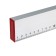Aluminum scrap level, 2 eye, ruler, 800 mm
