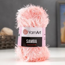 Samba yarn 100% polyester 150m/100g (2079 pink)