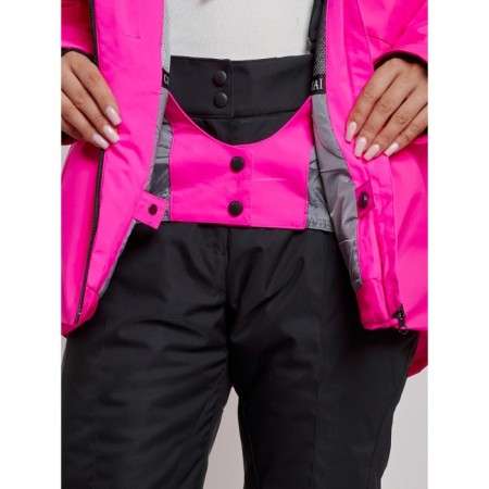 Ski costume is women's winter, size 48, pink color-10