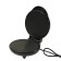 Electric Galaxy Gl 2951, 1200 W, thin waffles, anti -stick coating, black