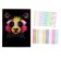 Mosaic with panda rhinestones. Set for creativity