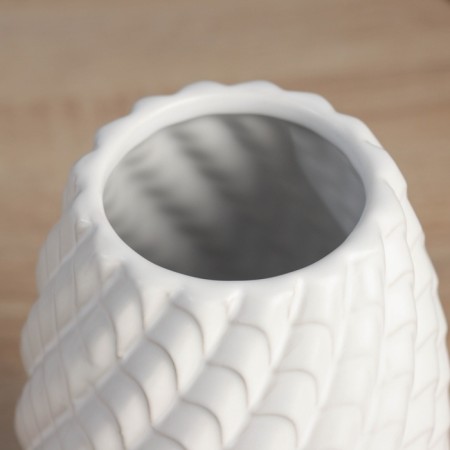VAZ Coramics Table "Laurence" D-7.5 cm, 22x1 cm, white-1